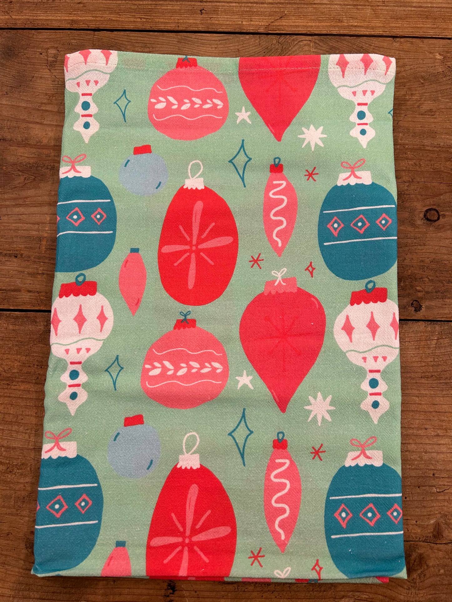 ornament tea towel