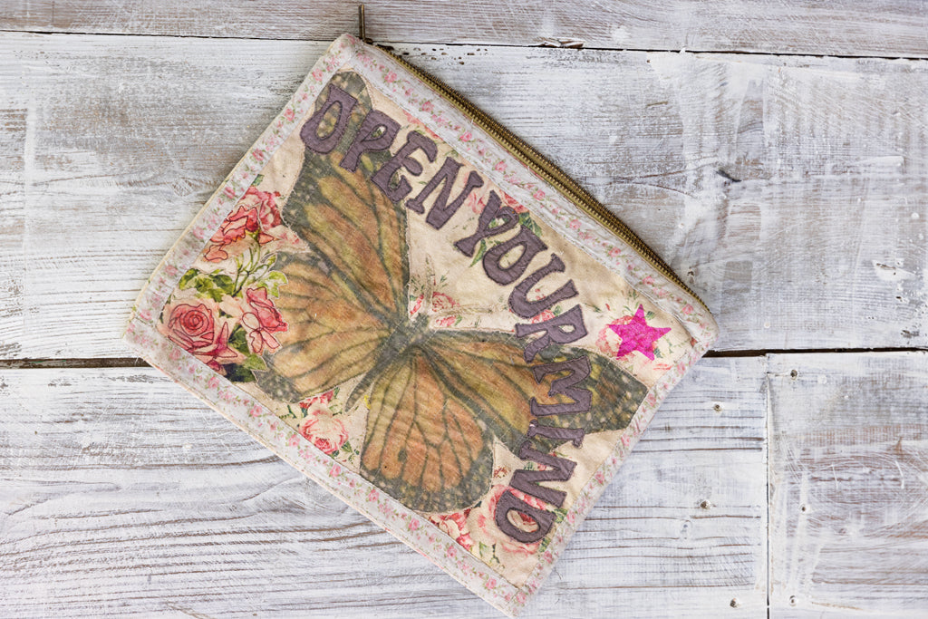 open your mind zipper bag