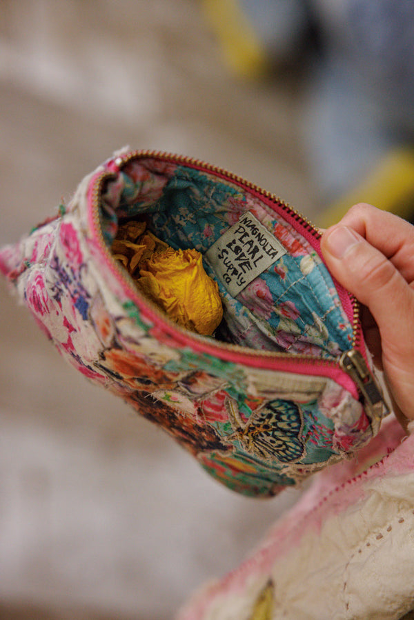 prairie clover coin pouch