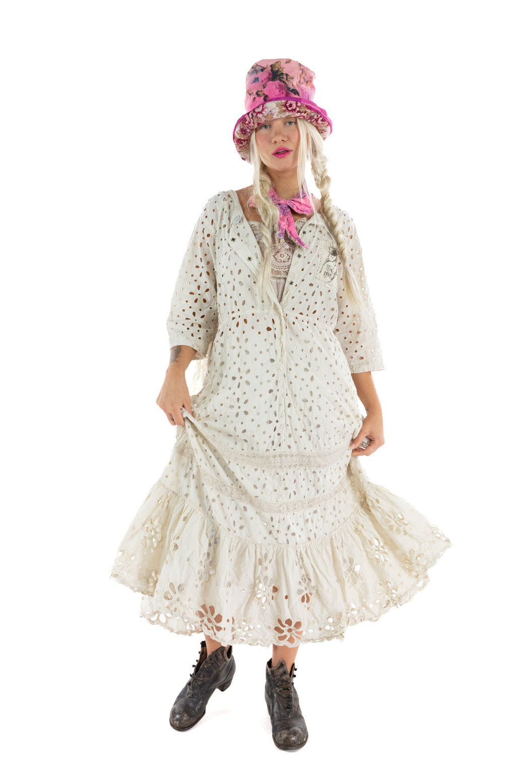 eyelet haru dress