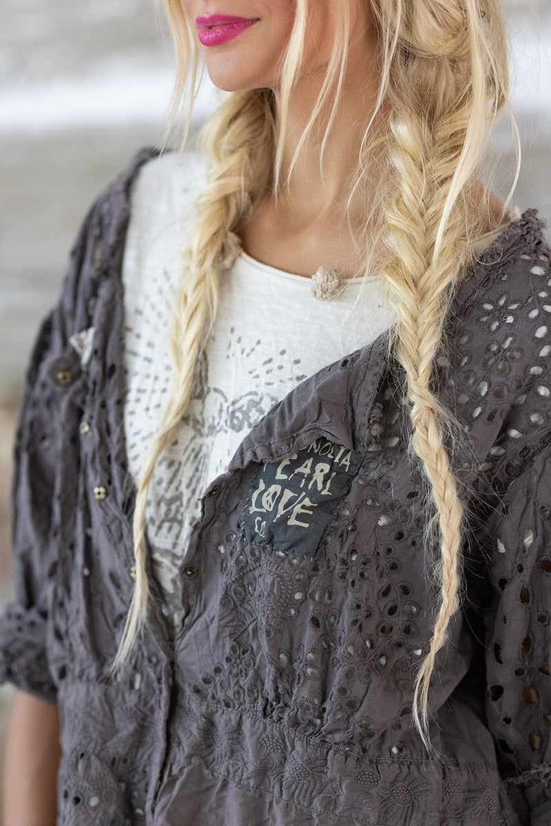 eyelet maevry dress