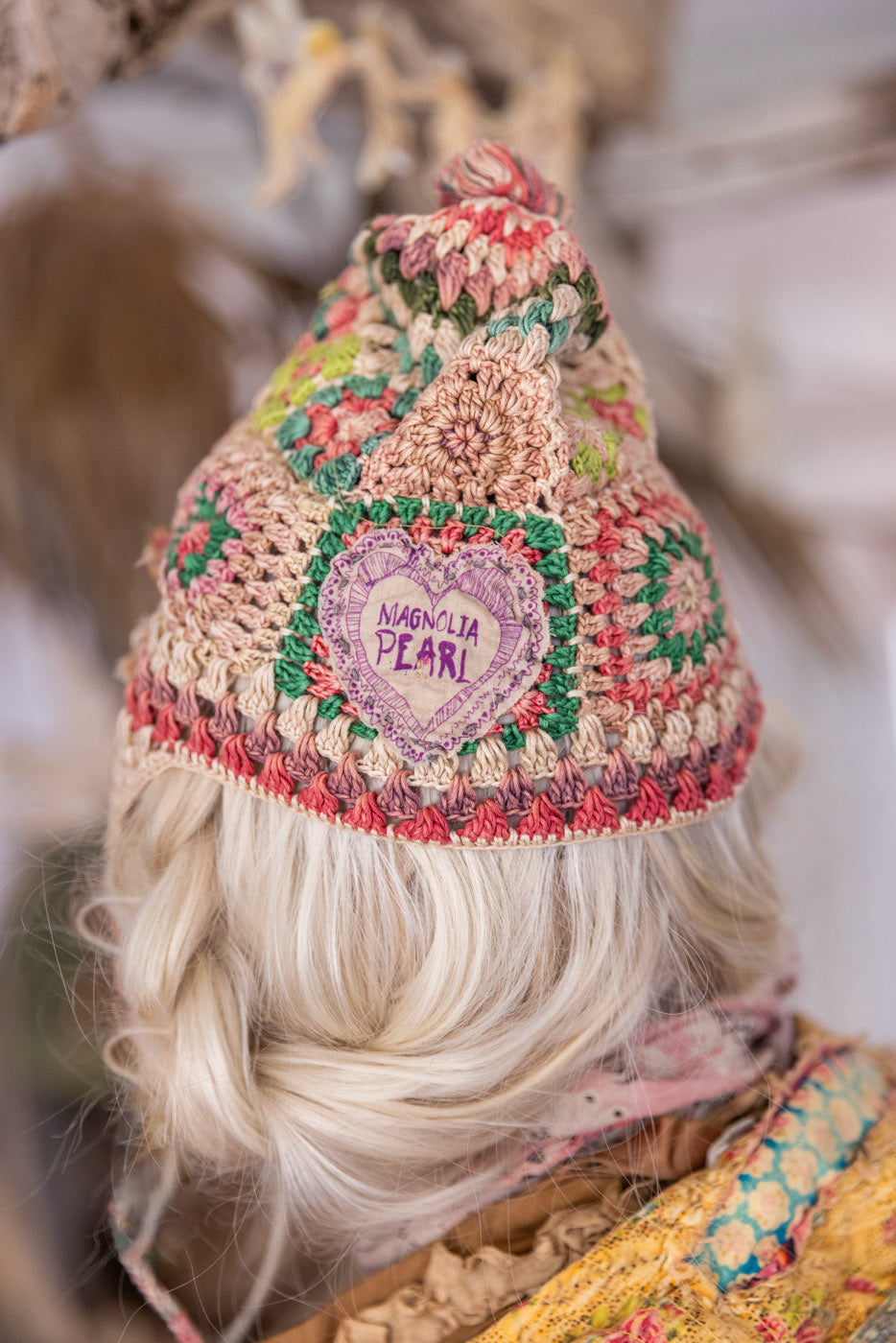 quiltwork brux trapper hat