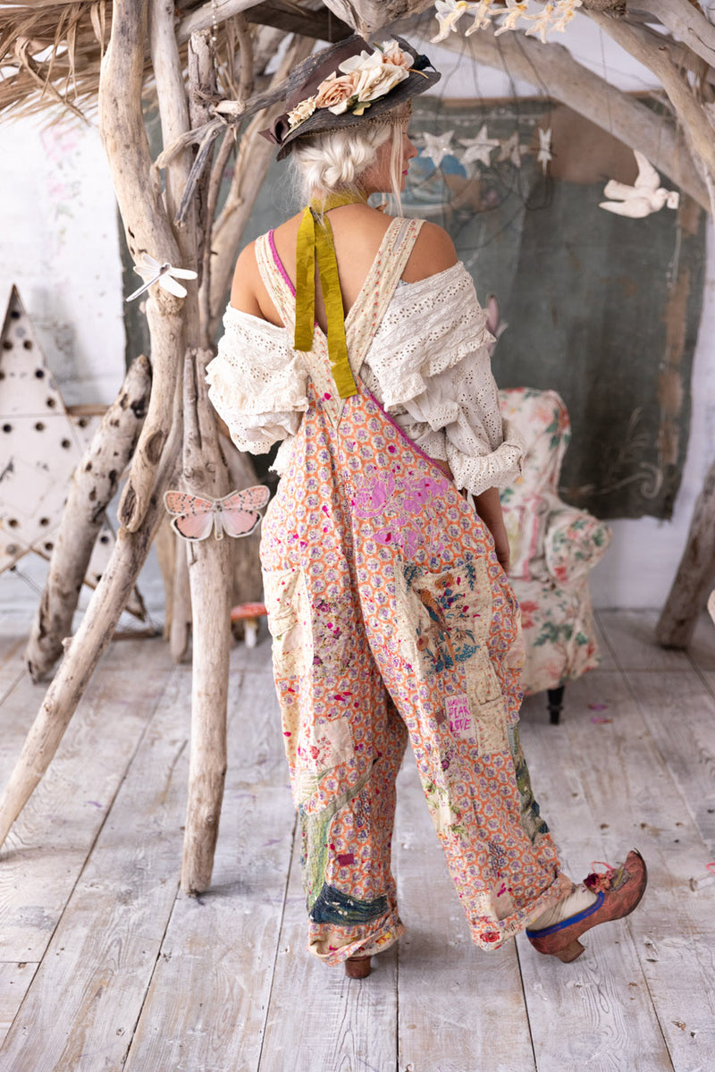 applique love overalls