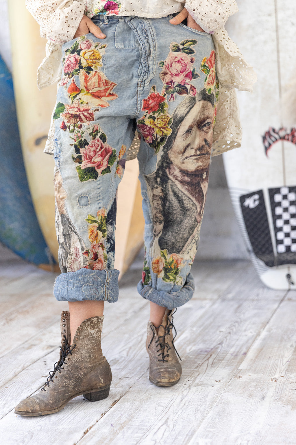 great spirit linen miner pants