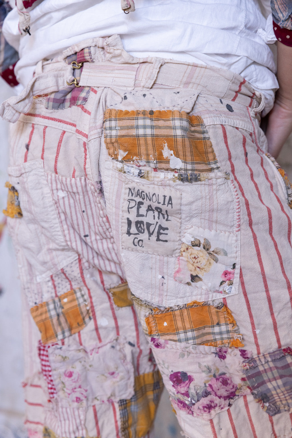 patchwork miner pants
