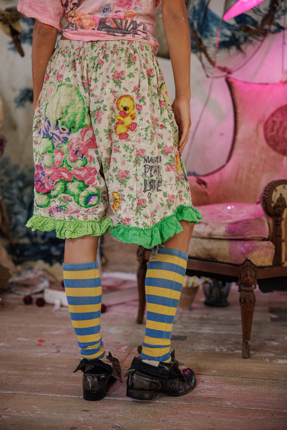patchwork fernie shorts
