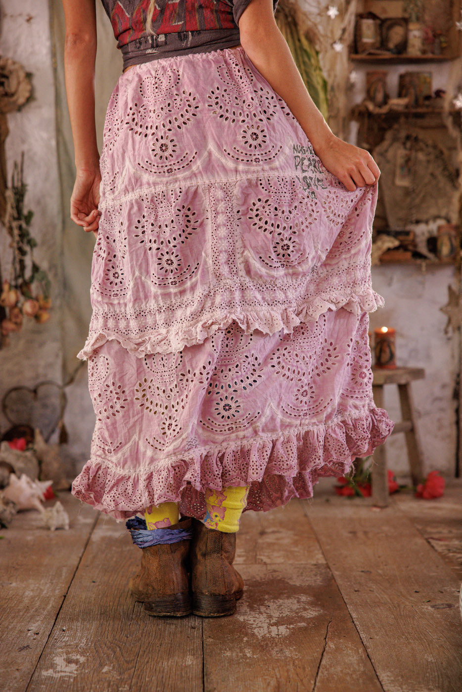 eyelet pissarro skirt