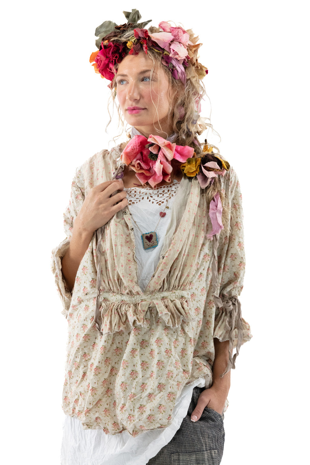 floral amadeus blouse