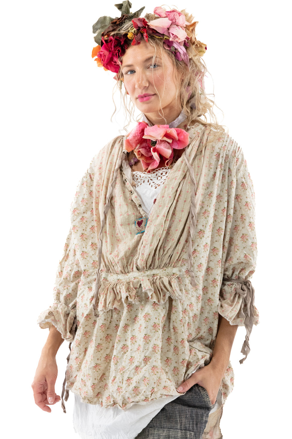 floral amadeus blouse