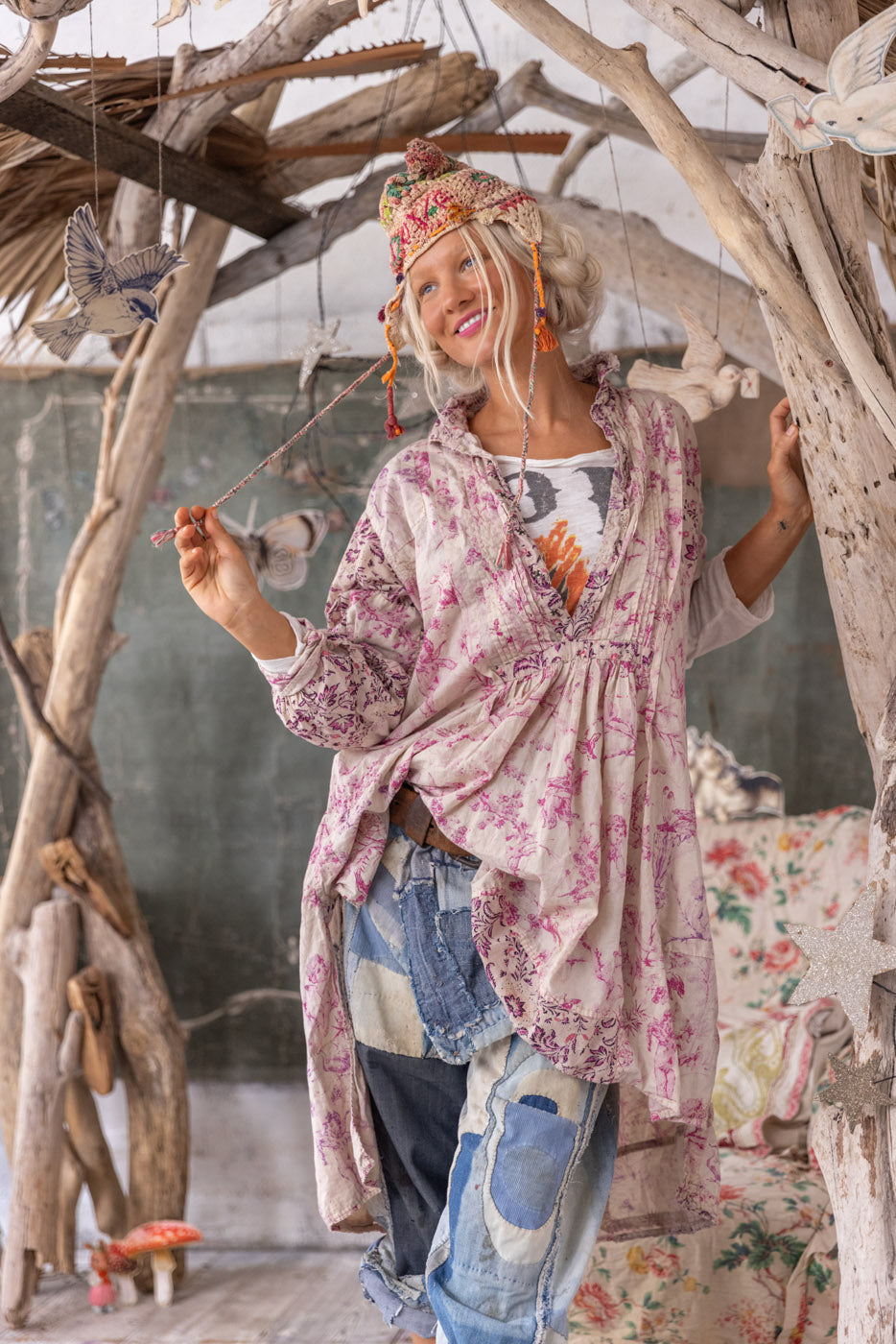 patchwork cordelia night shirt