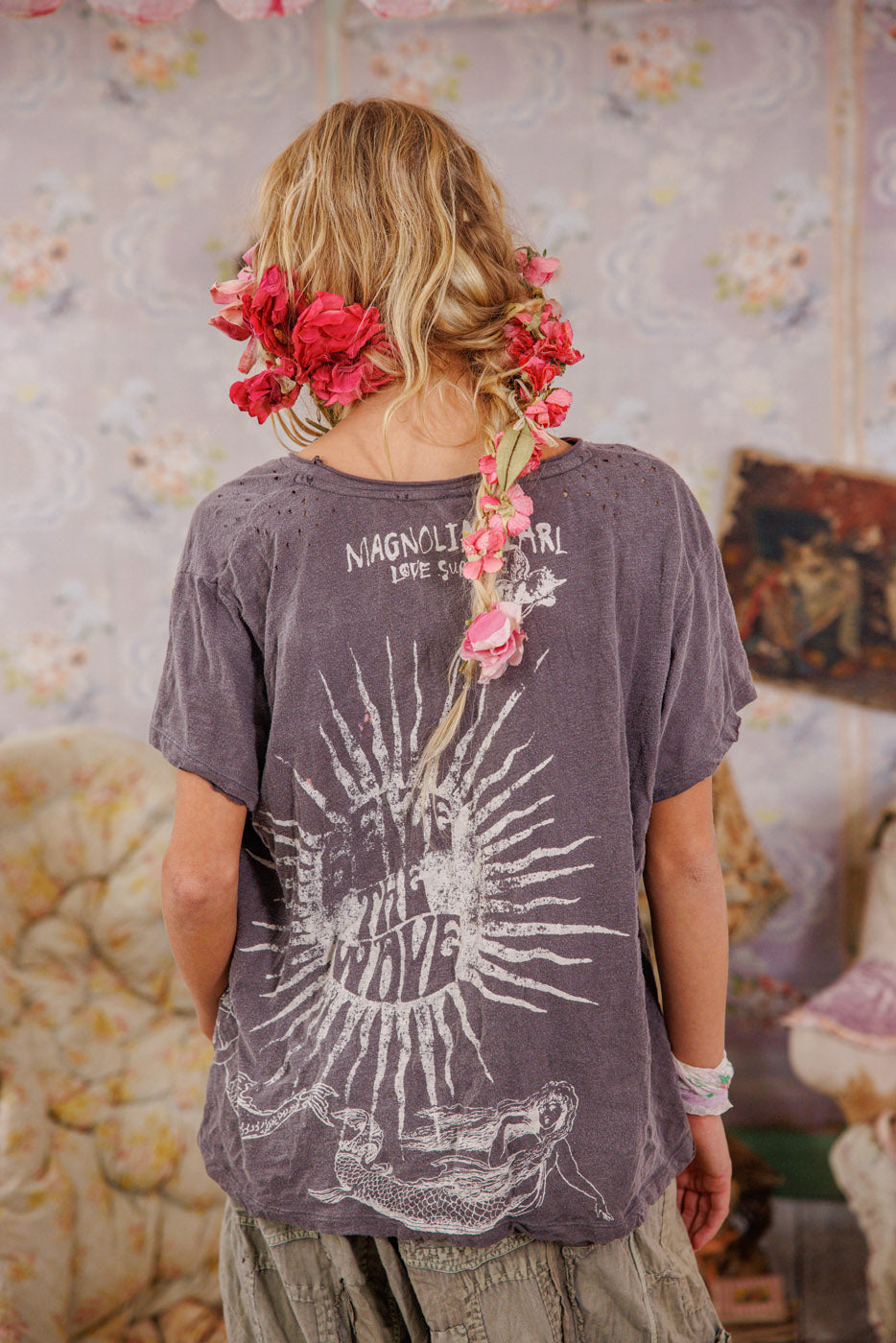 malibu mermaid tee