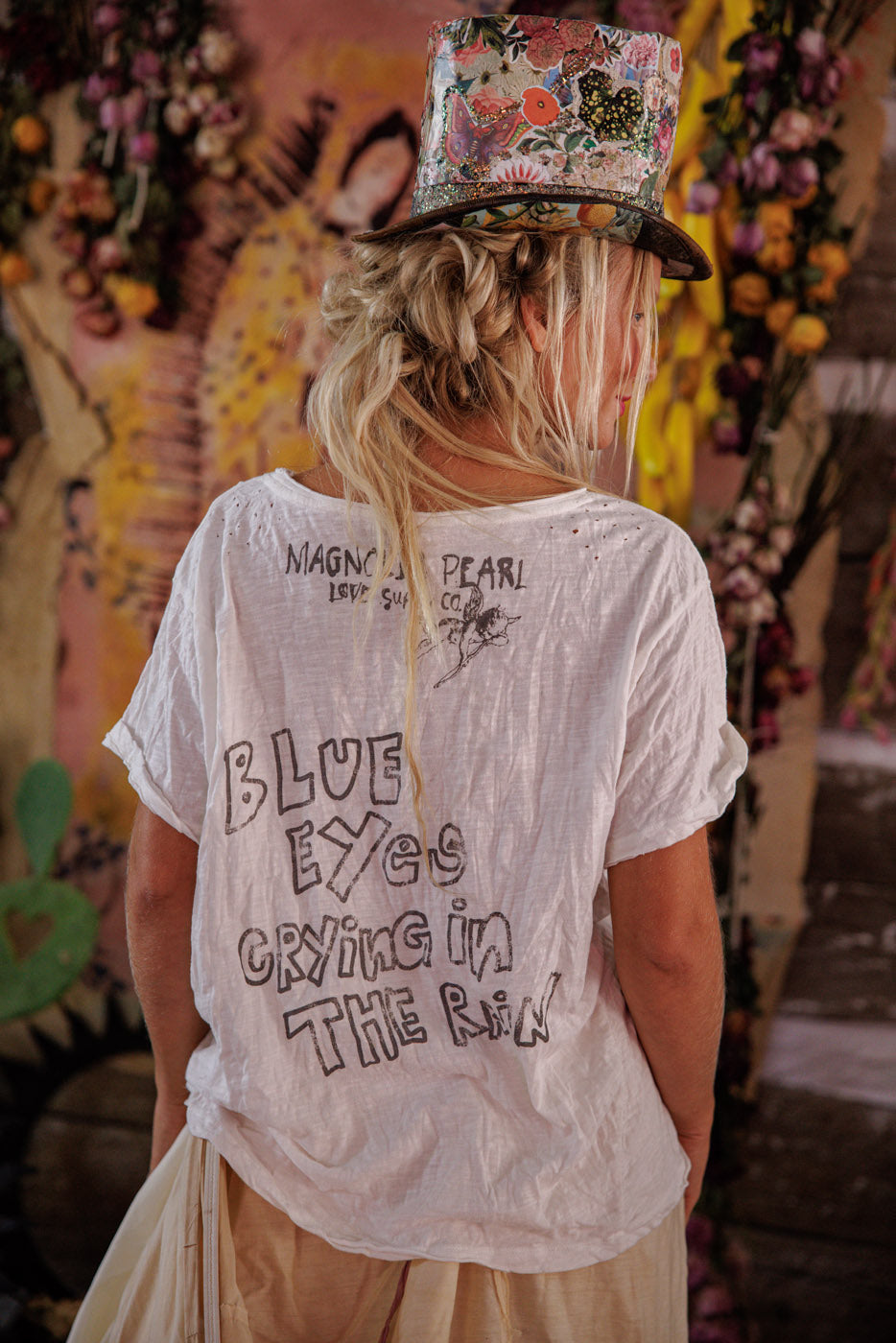 blue eyes willie nelson tee