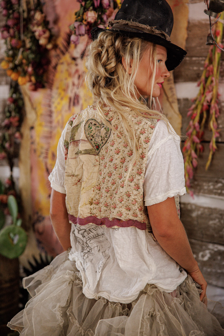 quilted nikha vest