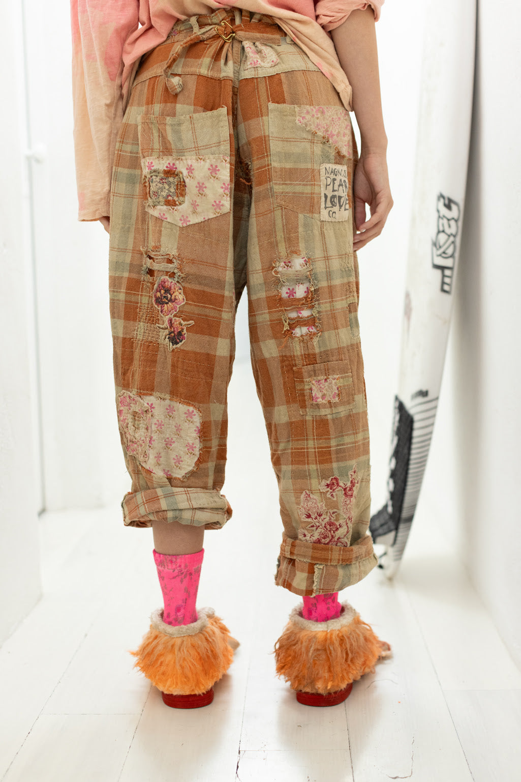 patchwork crossroads pants