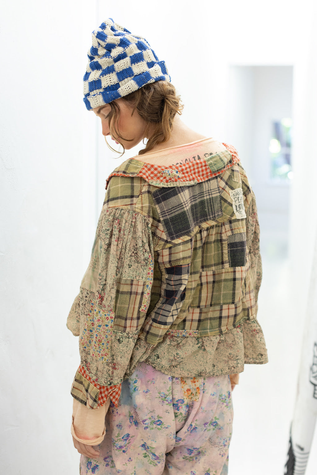 patchwork gaspar blouse