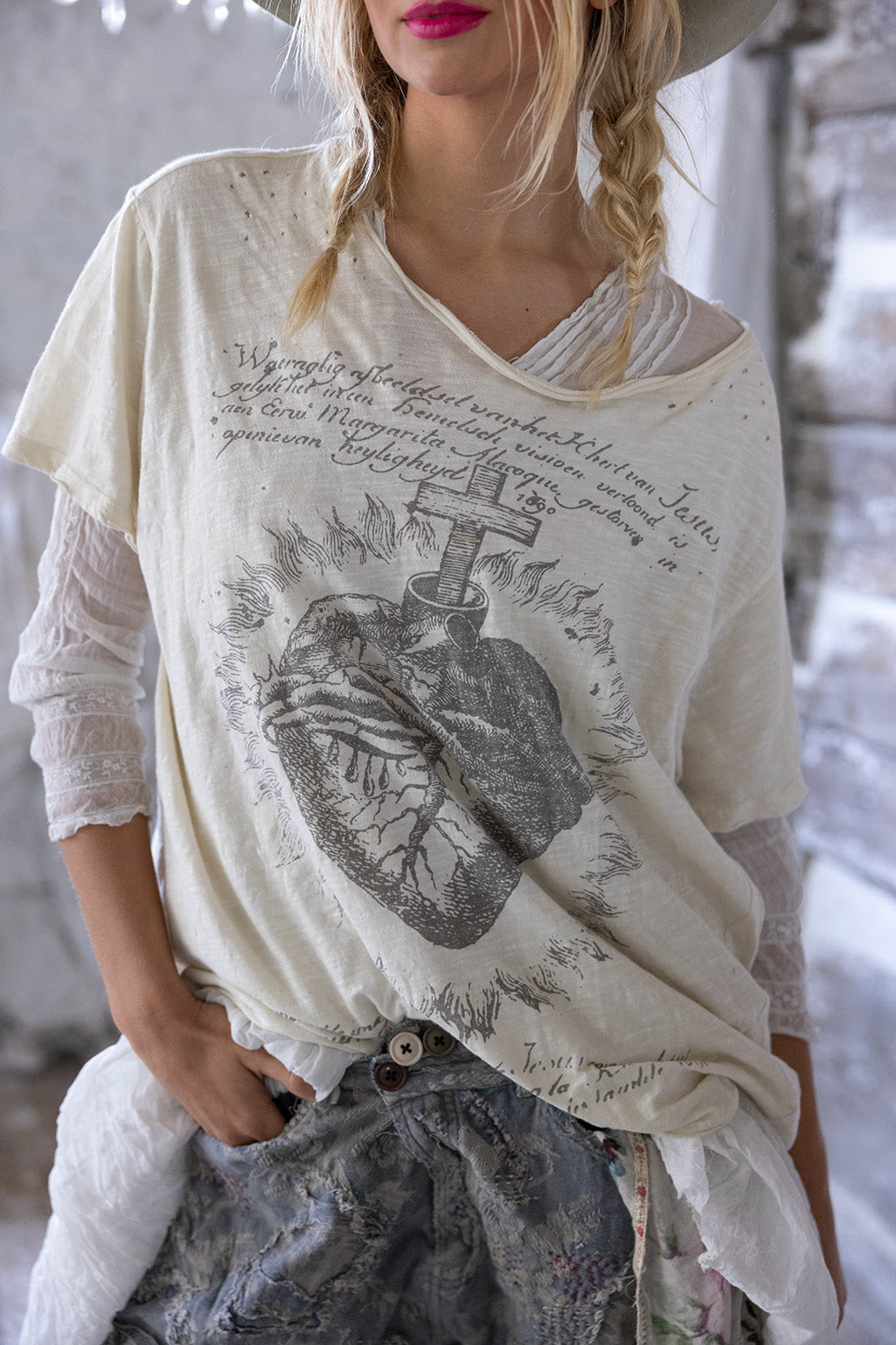faithful heart tee