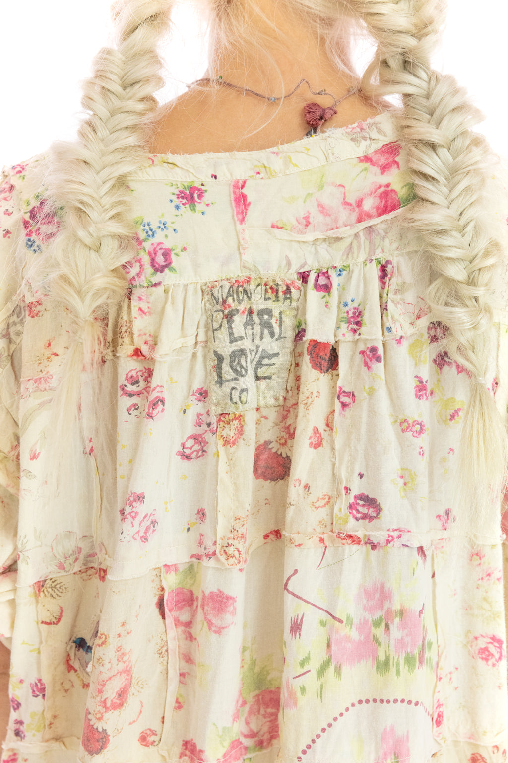 floral patchwork prarie dress