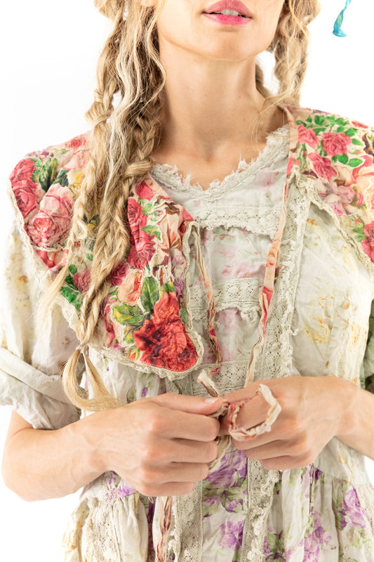 floral applique hannes collar