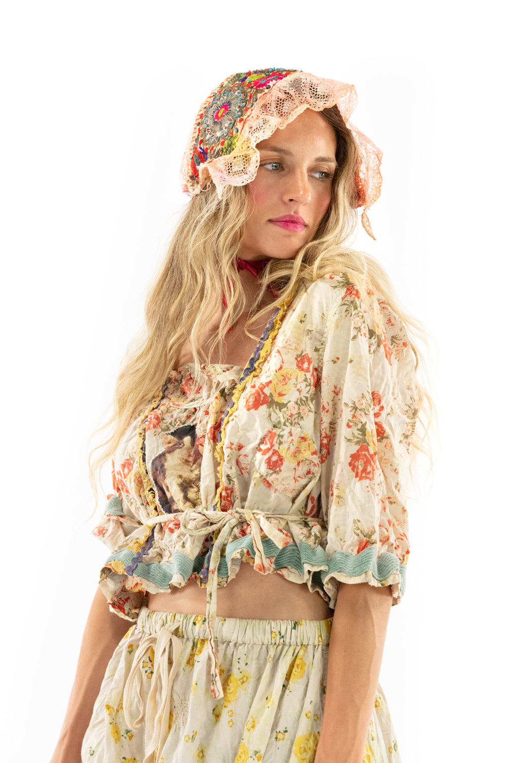 printed millie jo blouse