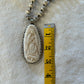 carved bone guadalupe beaded necklace