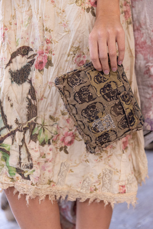 skulls coin pouch