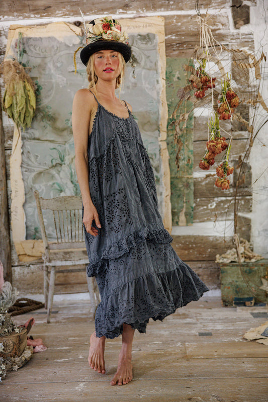 eyelet embroidered esti cami dress
