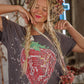 discotheque fraises tee dress