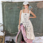 eyelet tevy peace tank dress