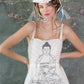 eyelet tevy peace tank dress