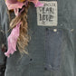 leni jacket with paint
