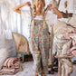 quilted love overalls