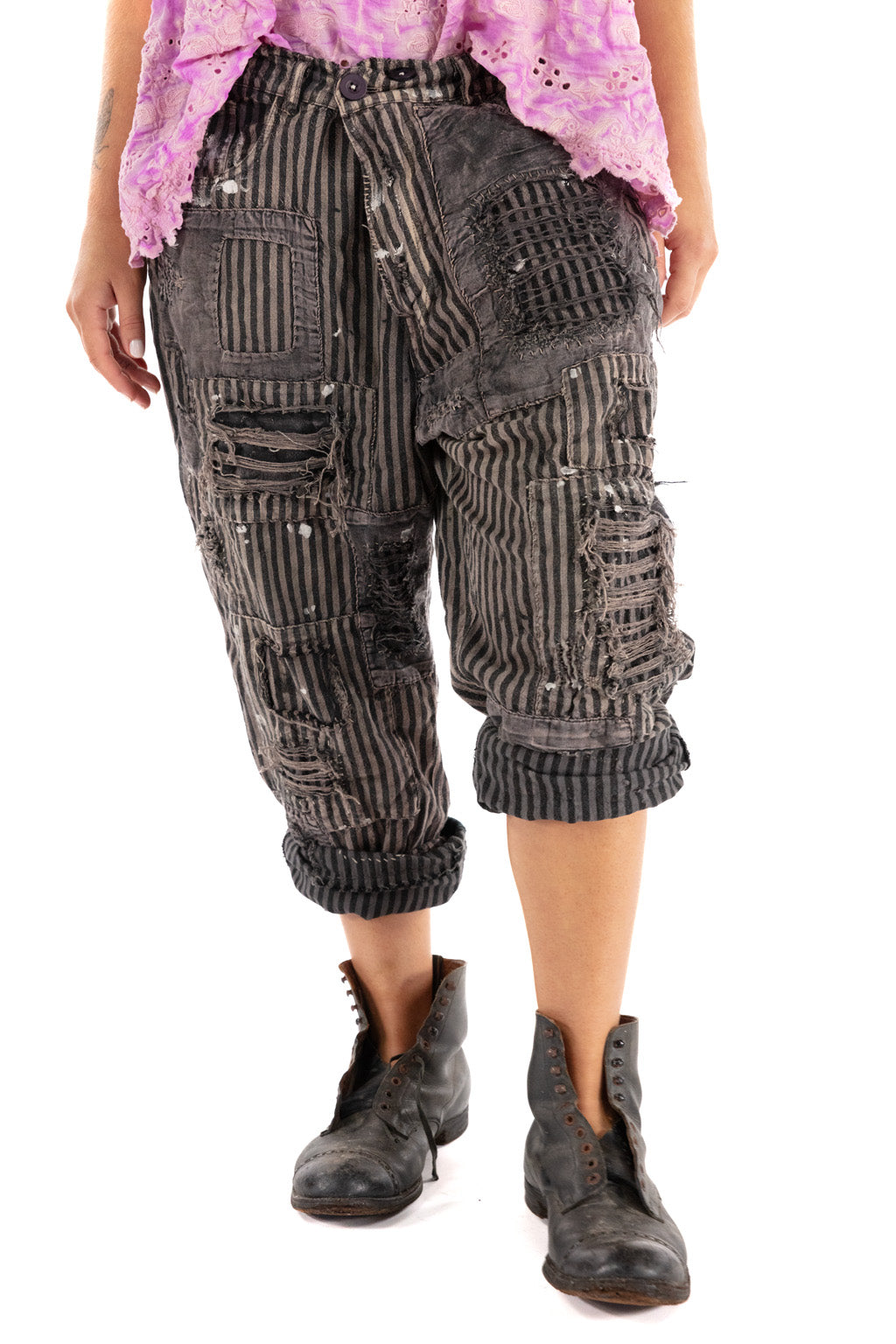 yd stripe miner pants