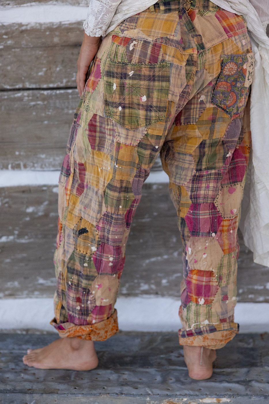 quiltwork miner pants