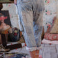 Quilted Tatum Cargo Denims