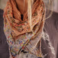 agathe french floral scarf