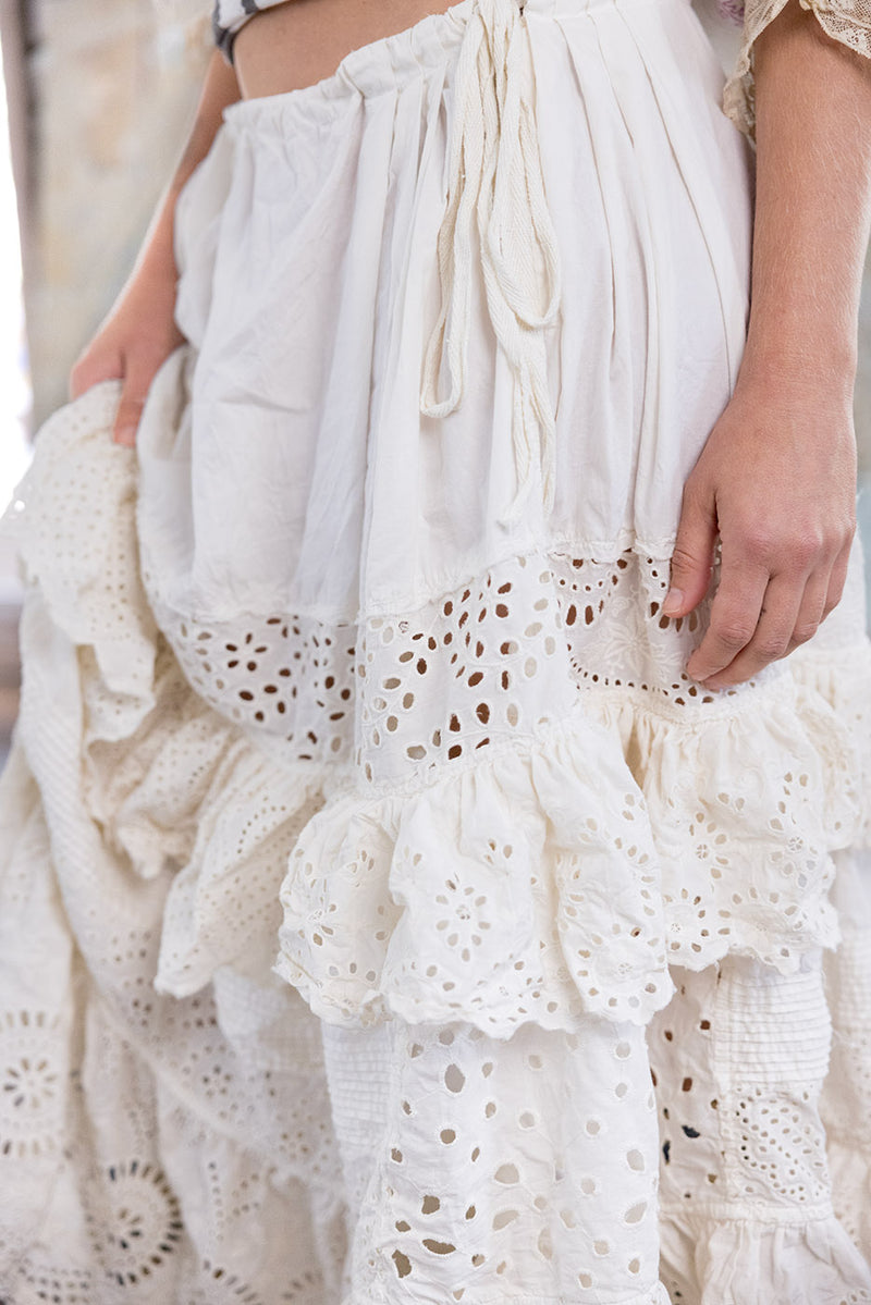 eyelet pissarro skirt