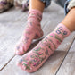floral mp socks