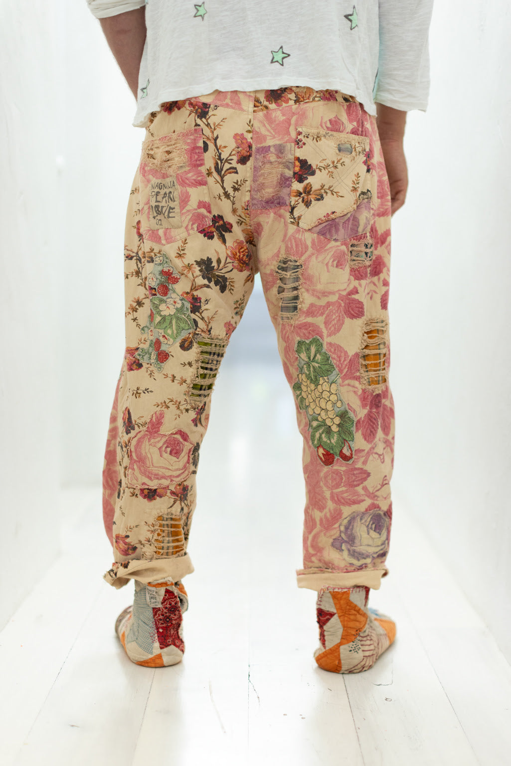 floral miner denims