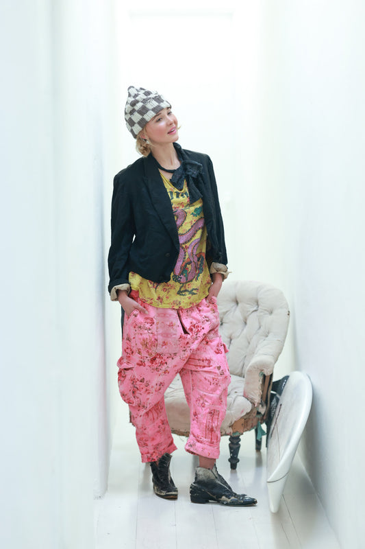 floral pasha cargo pants